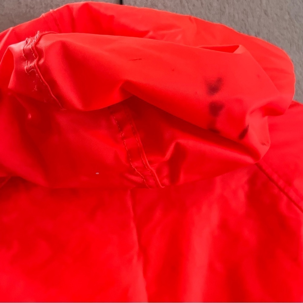 Vintage Sportsman Choice Hunting Orange Rain Jacket-Men’s L/Large-Hunter-Outdoor - Picture 8 of 12